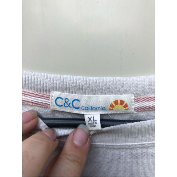 C &C California "Burn Out" Sweatshirt Size Extra Large XL - Picture 4 of 4